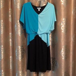 Color block dress